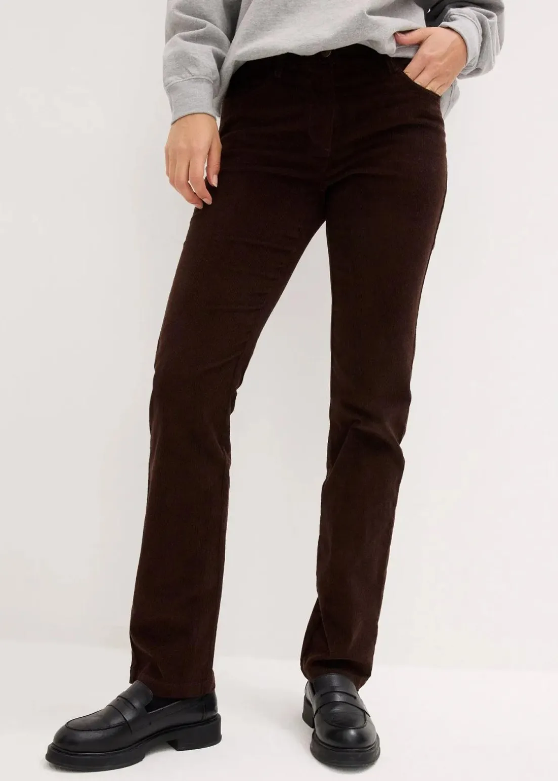 Stretch-Cordhose, Straight