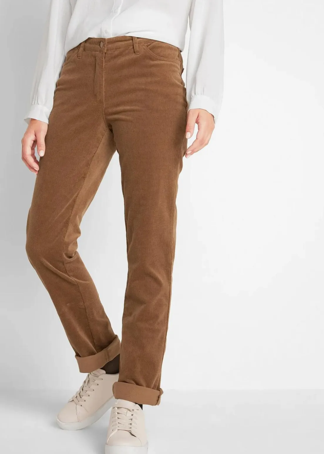Stretch-Cordhose, Straight