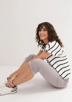 Stretch-Hose mit Crash-Effekt