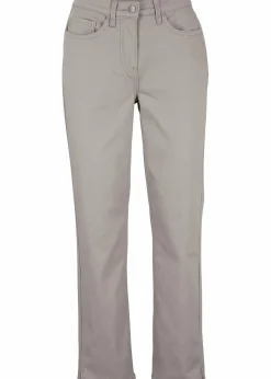 Stretchhose mit geradem Bein, Mid Waist