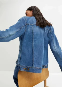 Stretch-Jeansjacke, Basic