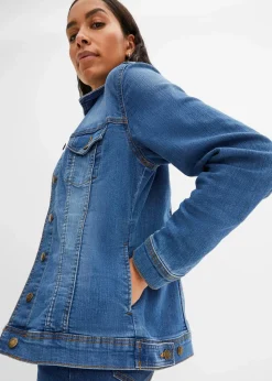Stretch-Jeansjacke, Basic