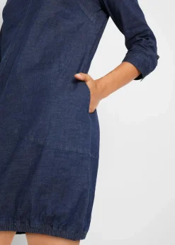 Stretch-Jeanskleid