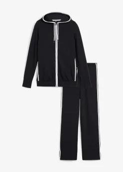 Stretch-Jogginganzug aus Baumwolle (2-tlg.Set)