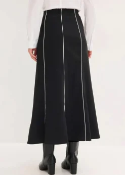 Stretch-Maxirock aus Bengalin