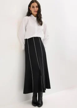 Stretch-Maxirock aus Bengalin