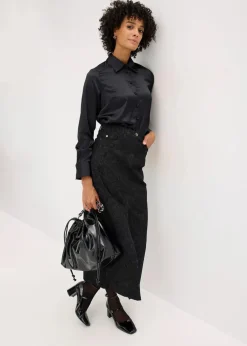 Stretchrock aus Baumwolle