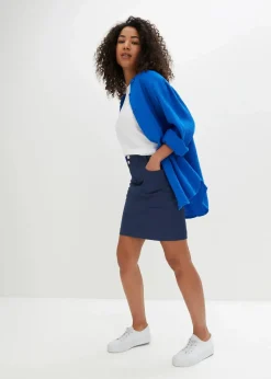 Stretch-Rock mit Lycra-Anteil