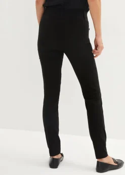 Stretch-Schlupfhose aus fließendem Viskose-Mix