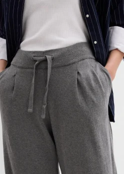 Strick-Hose aus weichem Kaschmir-Mix
