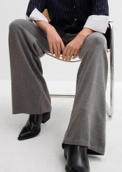 Strick-Hose aus weichem Kaschmir-Mix