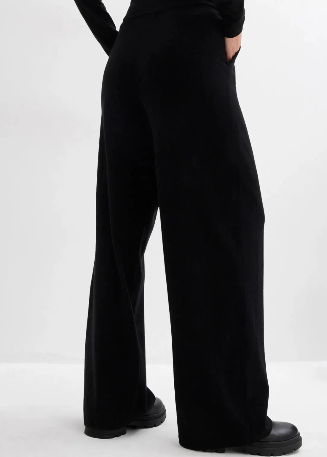 Strick-Hose aus weichem Kaschmir-Mix