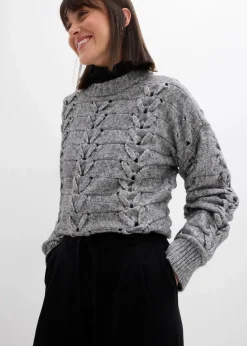 Strick-Hose aus weichem Kaschmir-Mix