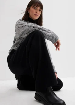 Strick-Hose aus weichem Kaschmir-Mix