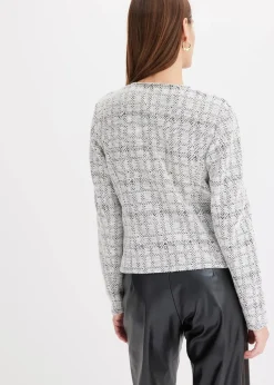 Strickjacke aus Baumwoll-Mix