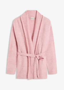 Strickjacke aus flauschigem Hairy Knit