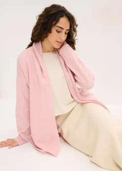 Strickjacke aus flauschigem Hairy Knit