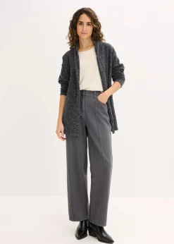 Strickjacke aus flauschigem Hairy Knit