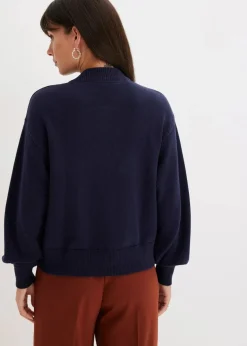 Strickjacke aus reiner Baumwolle