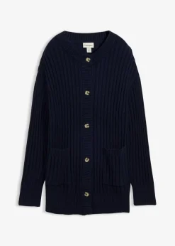 Strickjacke aus softem Viskose-Mix