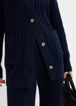 Strickjacke aus softem Viskose-Mix