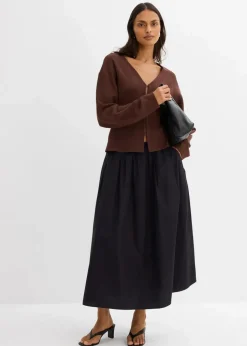 Strickjacke aus Viskose-Mix