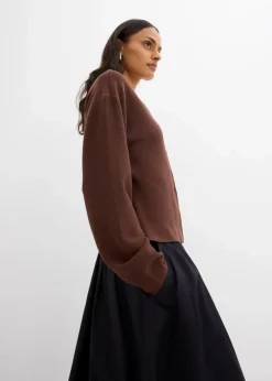 Strickjacke aus Viskose-Mix