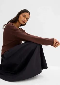 Strickjacke aus Viskose-Mix