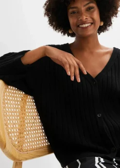 Strickjacke aus Viskose-Mix