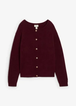 Strickjacke aus wärmendem Alpaka-Mix