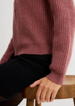 Strickjacke mit Kapuze