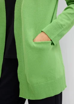 Strickjacke mit Taschen, Langarm