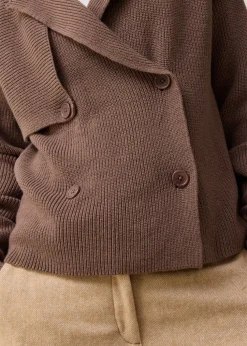 Strickjacke mit Wolle