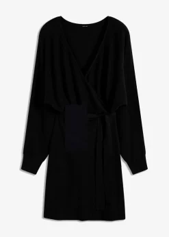 Strickkleid aus Viskose-Mix