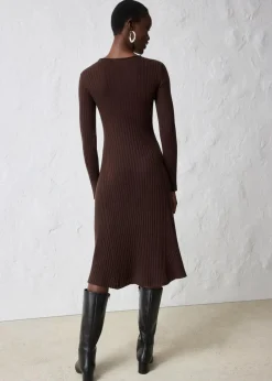 Strickkleid aus Merinowolle