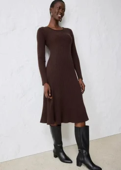 Strickkleid aus Merinowolle