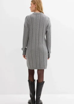 Strickkleid aus reiner Baumwolle