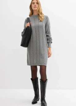 Strickkleid aus reiner Baumwolle