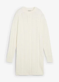 Strickkleid aus reiner Baumwolle