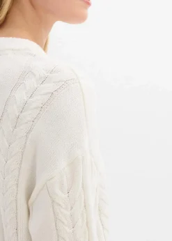 Strickkleid aus reiner Baumwolle