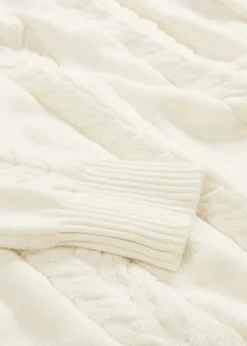 Strickkleid aus reiner Baumwolle