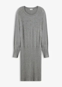 Strickkleid aus softem Viskose-Mix