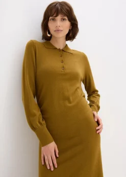 Strickkleid aus softem Viskose-Mix