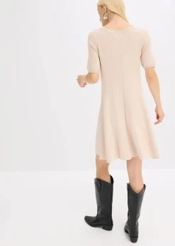 Strickkleid aus softem Viskose-Mix