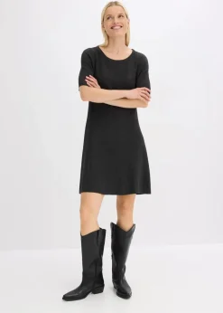 Strickkleid aus softem Viskose-Mix