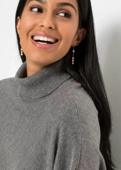 Strickkleid aus Viskose-Mix