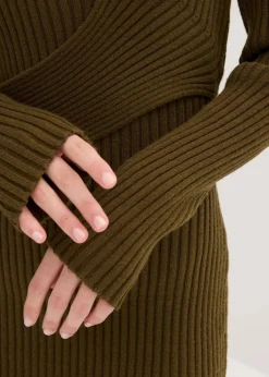 Strickkleid aus Viskose-Mix