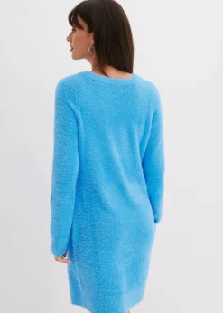 Strickkleid aus Viskose-Mix