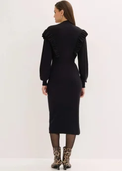 Strickkleid aus Viskose-Mix