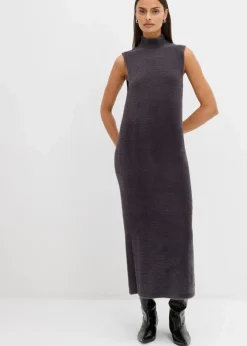 Strickkleid aus Viskose-Mix